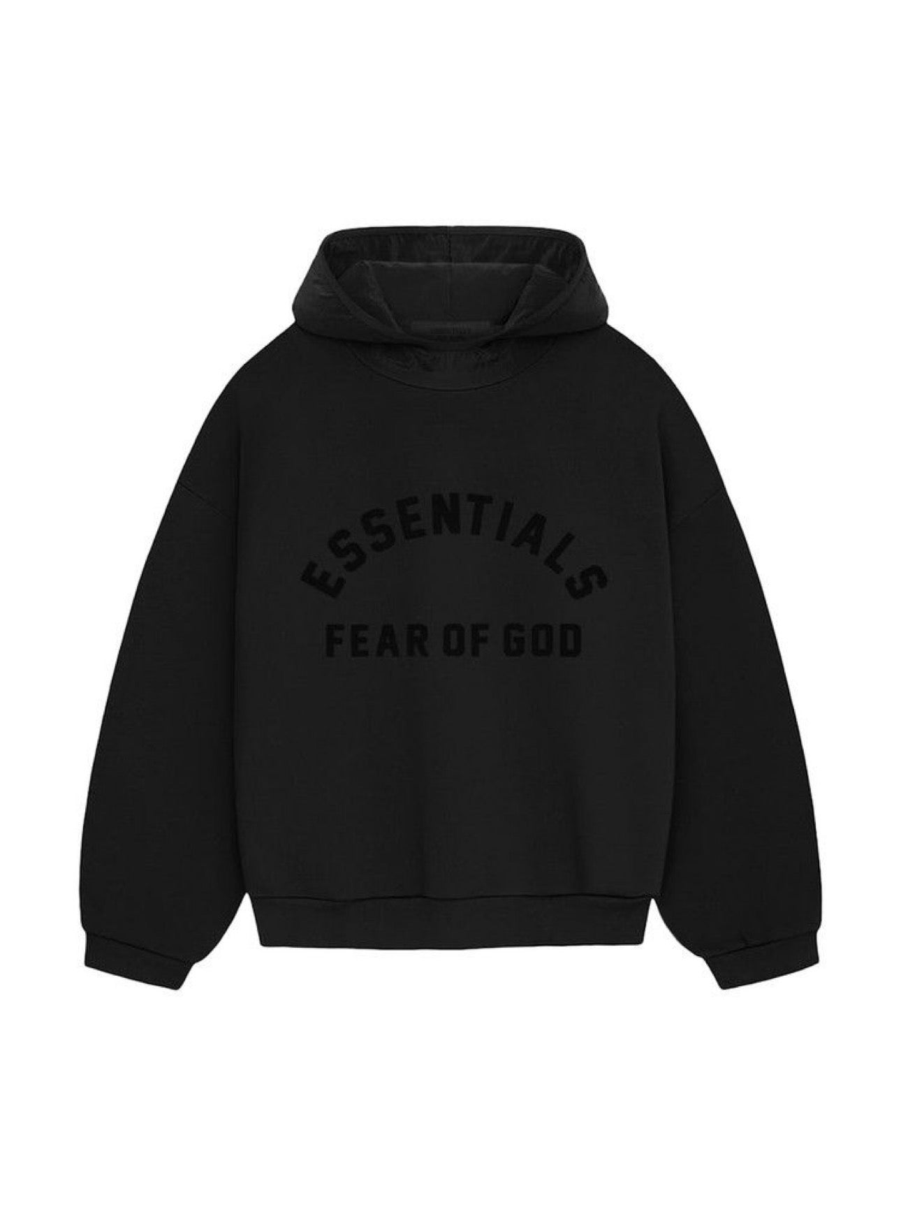 Essential Hoodie Jet Black