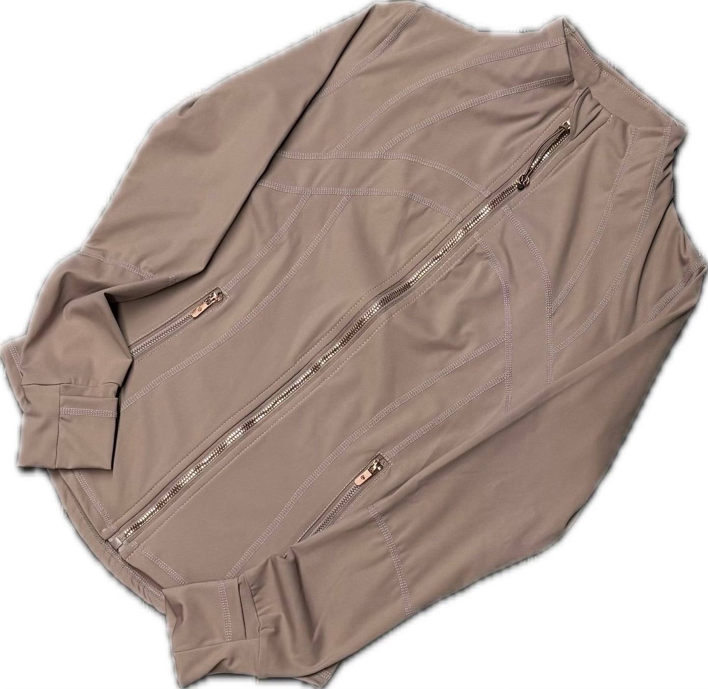 Lululemon X Gold Zip Up